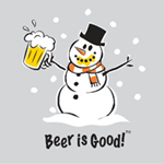 Good Beer Snowman